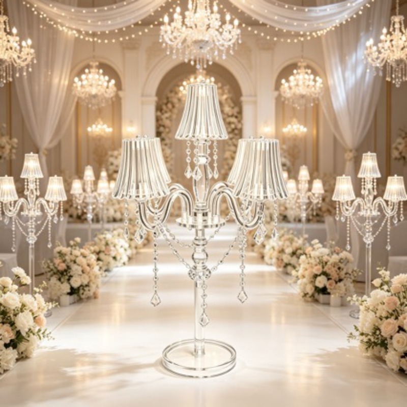 Candle Supplies Europe - Kristallen kandelaars, romantische kandelaars voor bruiloften,