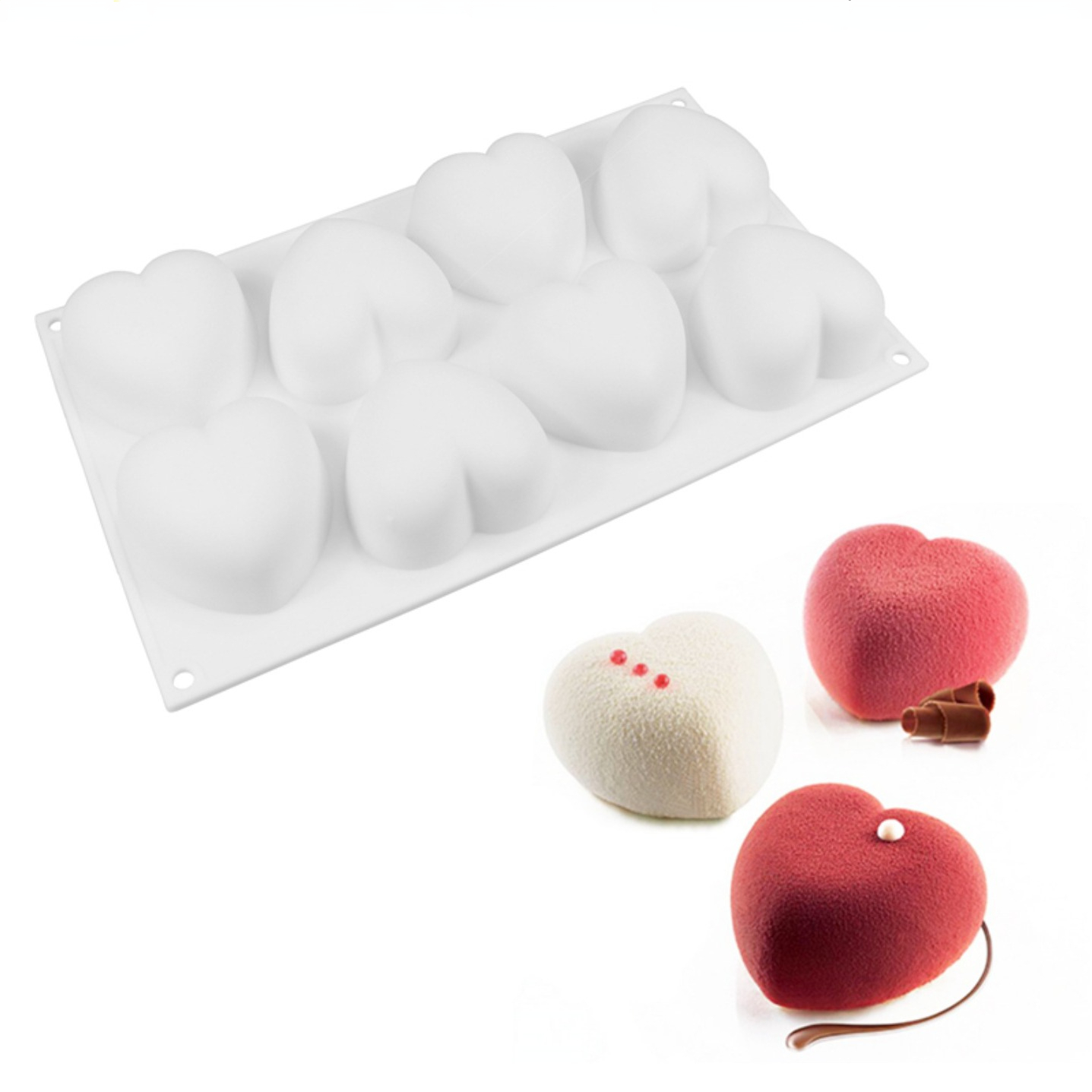 Candle Making Supplies For Beginners - Liefde Hart Siliconen Zeep Schimmel Handgemaakte