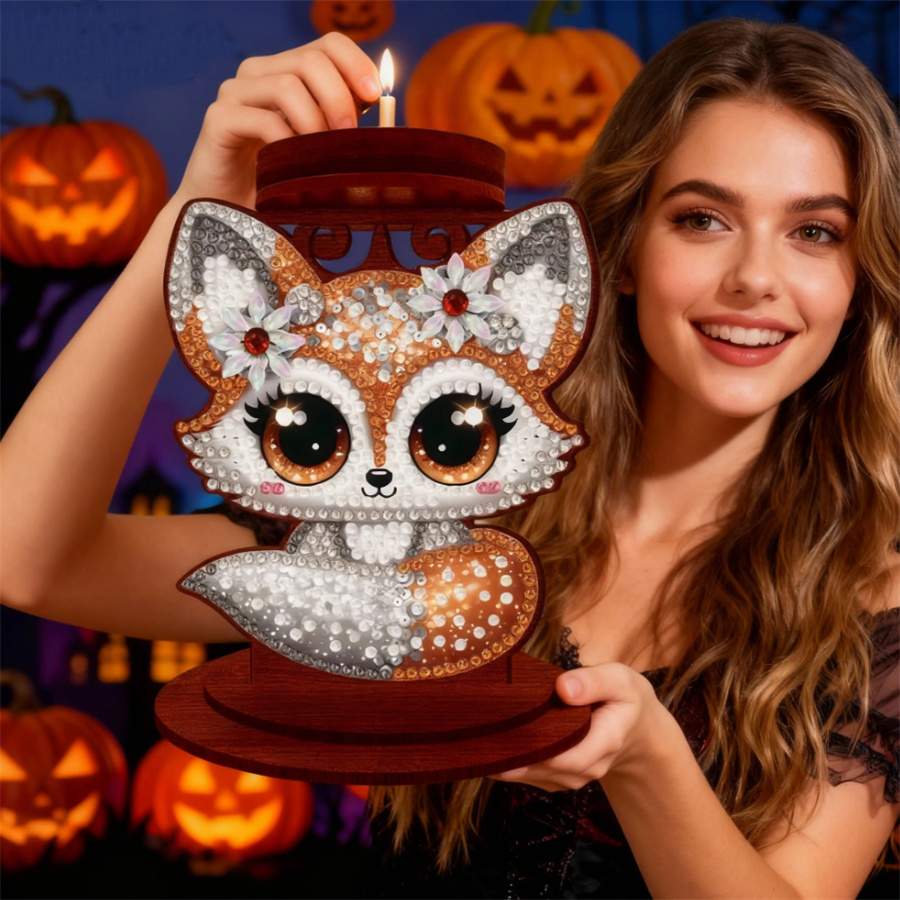 Candle Supplies Europe - Vos kaarsenhouder Halloween cadeau Diamond Painting