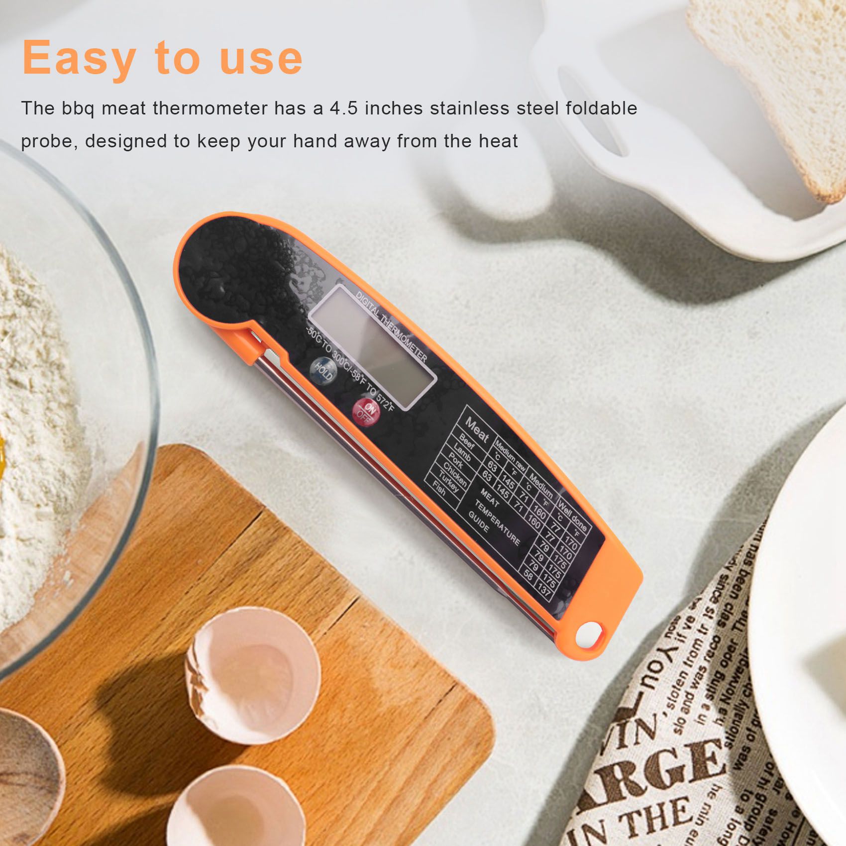 ABMI-Digital Instant Read Vlee - Digital Thermometer Probe recensie en prijs