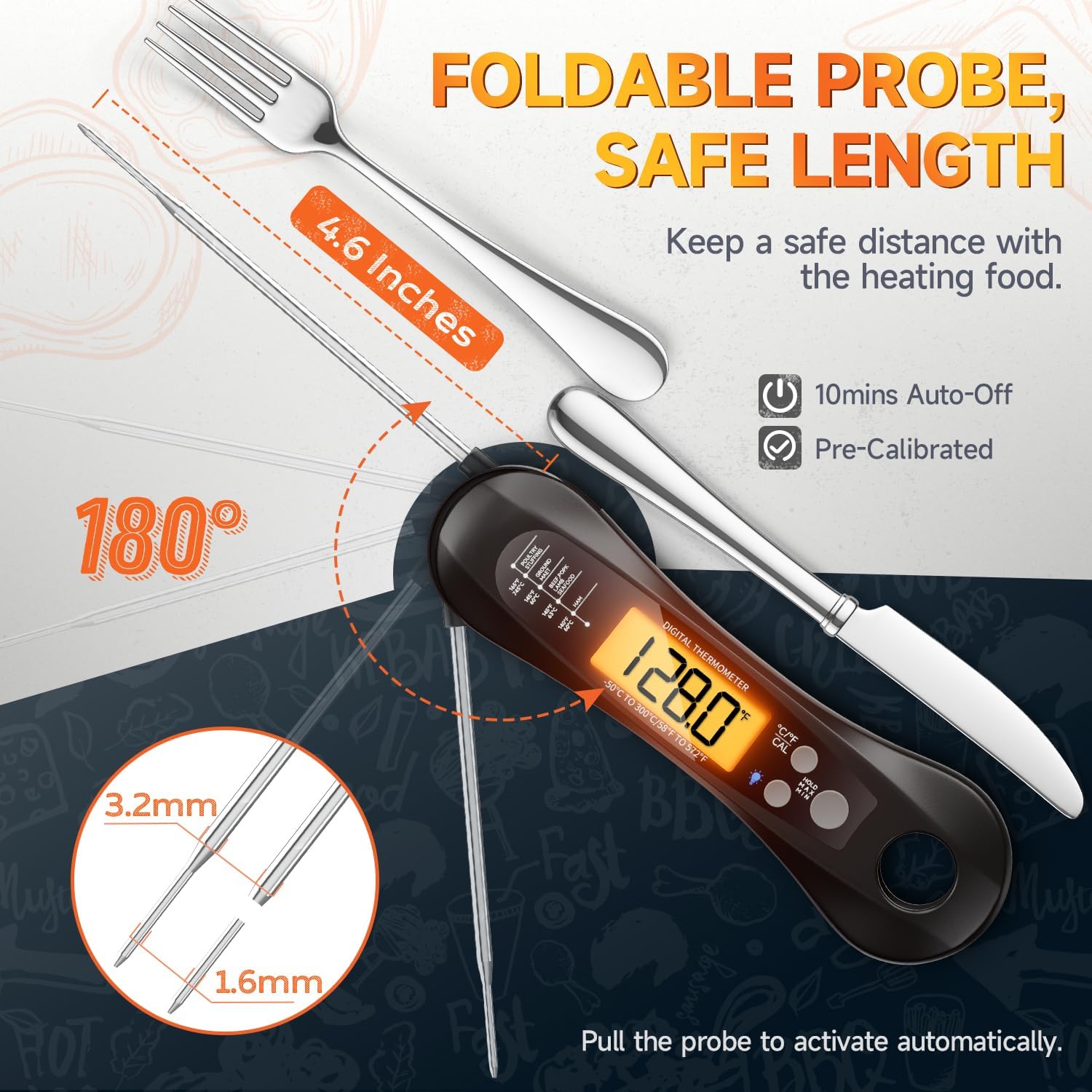 Digitale vleesthermometer wate - Digital Thermometer Probe recensie en prijs