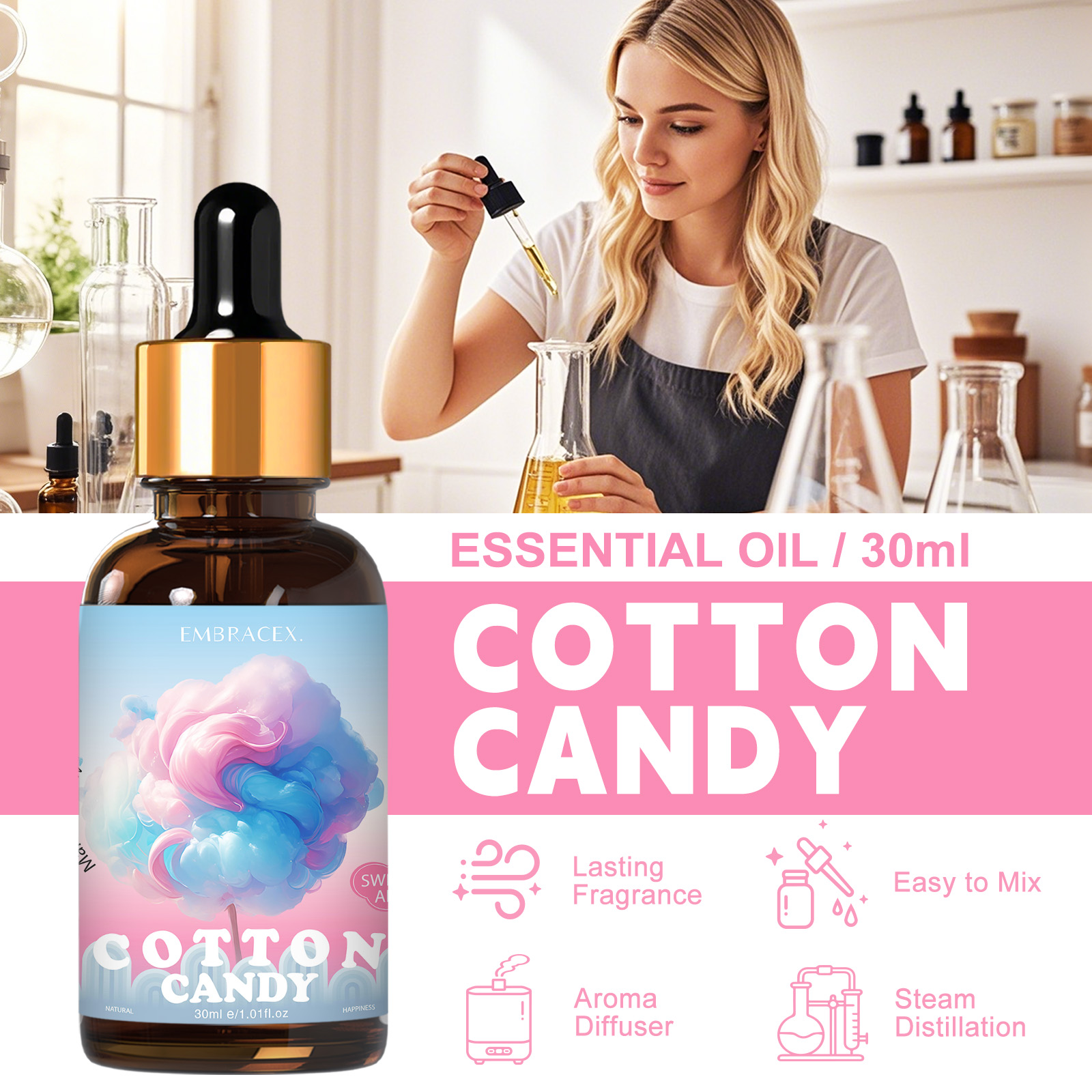 30ml Suikerwafel Geuroliën voo - Candle Supplies Fragrance Oil recensie en prijs