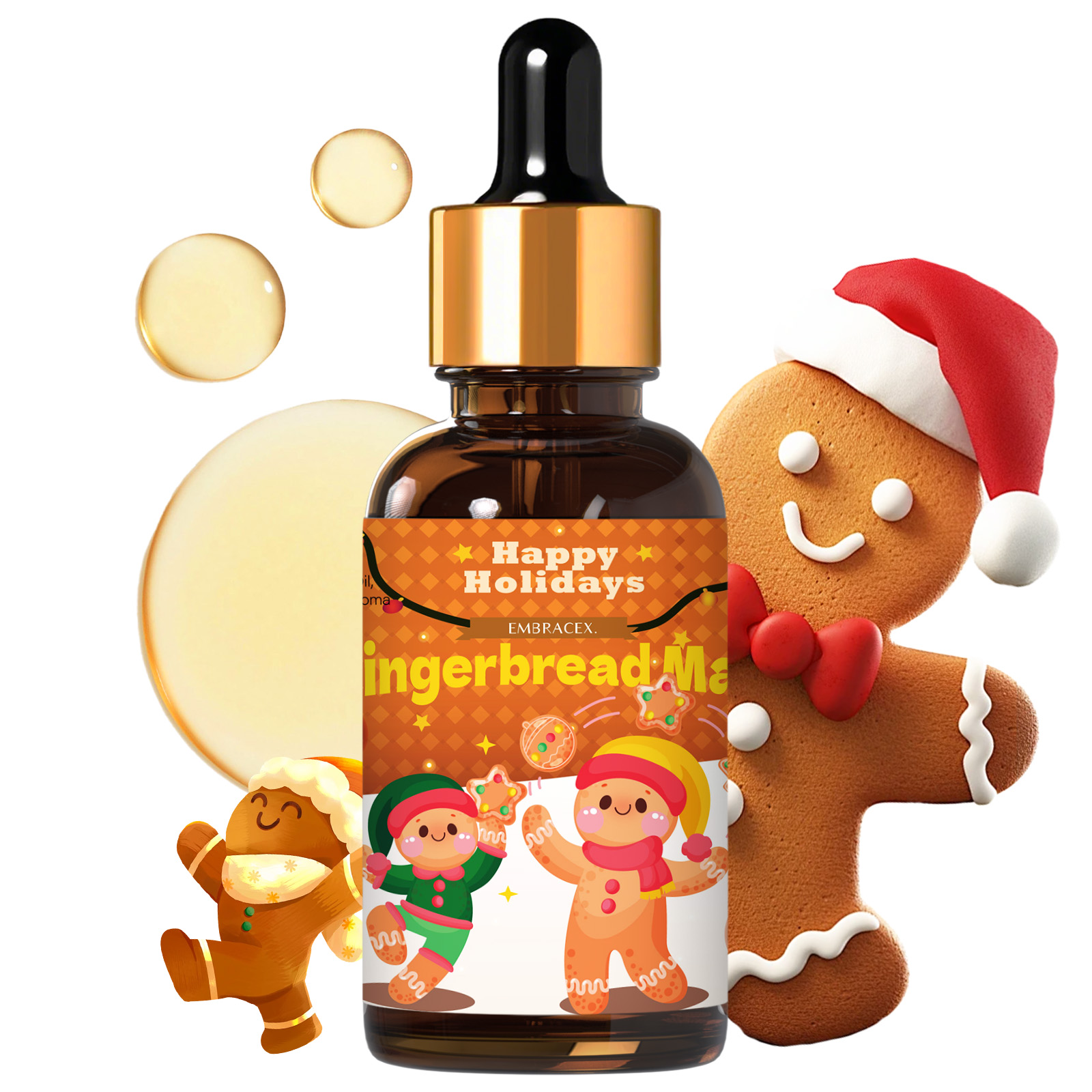 30ml Gingerbread Man Geuroliën - Candle Supplies Fragrance Oil recensie en prijs