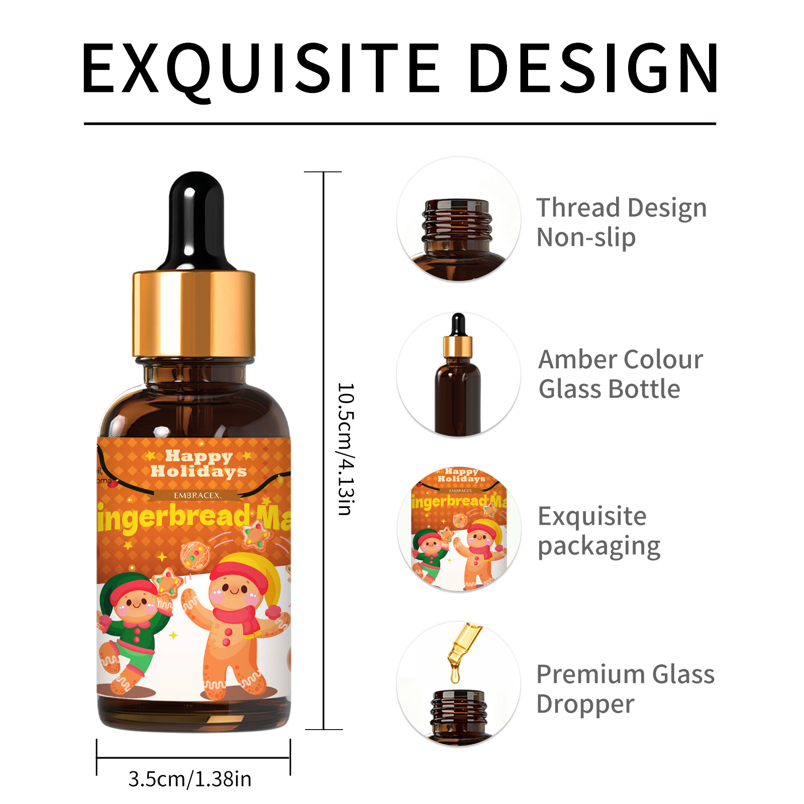 30ml Gingerbread Man Geuroliën - Candle Supplies Fragrance Oil recensie en prijs