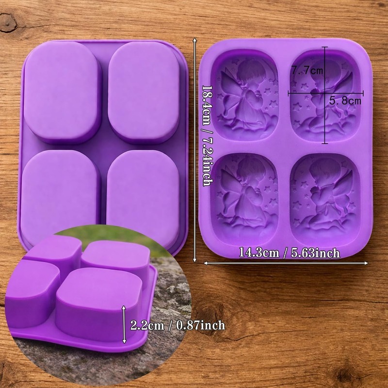 Engel siliconen mal voor zeep  - Candle Making Supplies For Beginners recensie en prijs