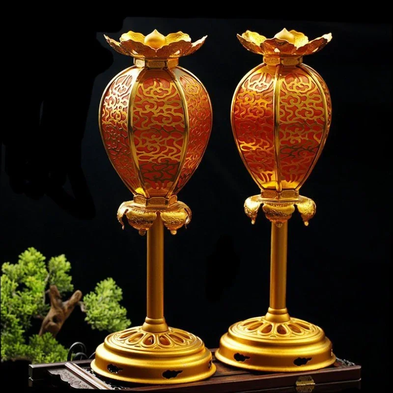 H24cm Aluminium vergulde palei - Candle Supplies Europe recensie en prijs